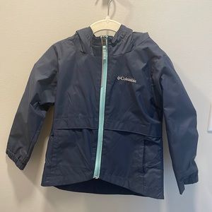 Columbia girls raincoat 4t